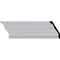 Ekena Millwork 4 3/4"H x 2 3/4"P x 5 3/8"F x 94 1/2"L, (2 1/4" Repeat) Nadia Crown Moulding MLD05X03X05NA - alternate 1